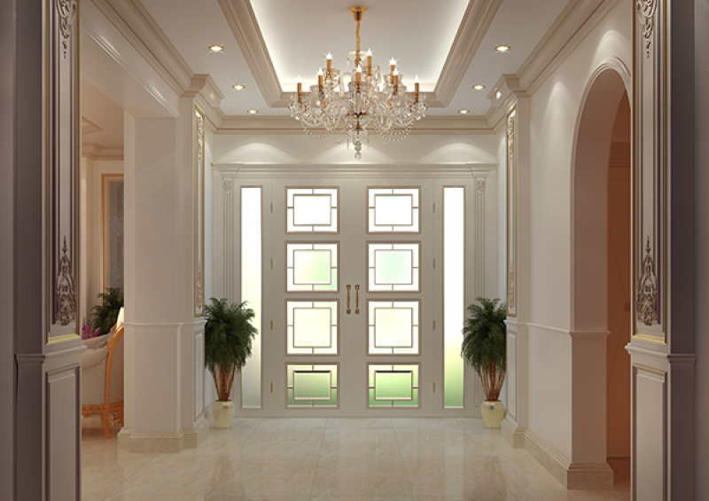 تصميم مدخل فيلا